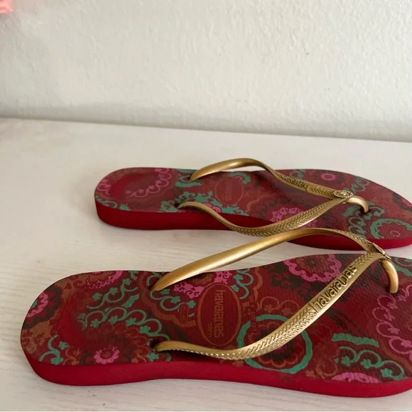 Havaianas | Printed Slim Flip Flops - Picture 4 of 6